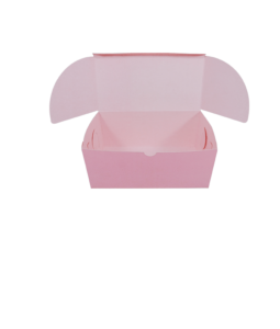 Caja cofre rosado